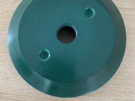 15宽绿底树脂轮